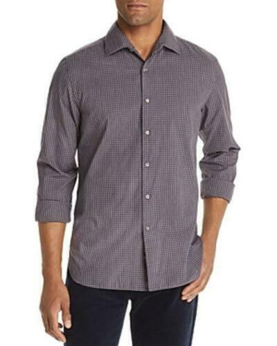 The Men's Store  Gingham Shirt MSRP $98 Size S # 6D 1282 NEW  