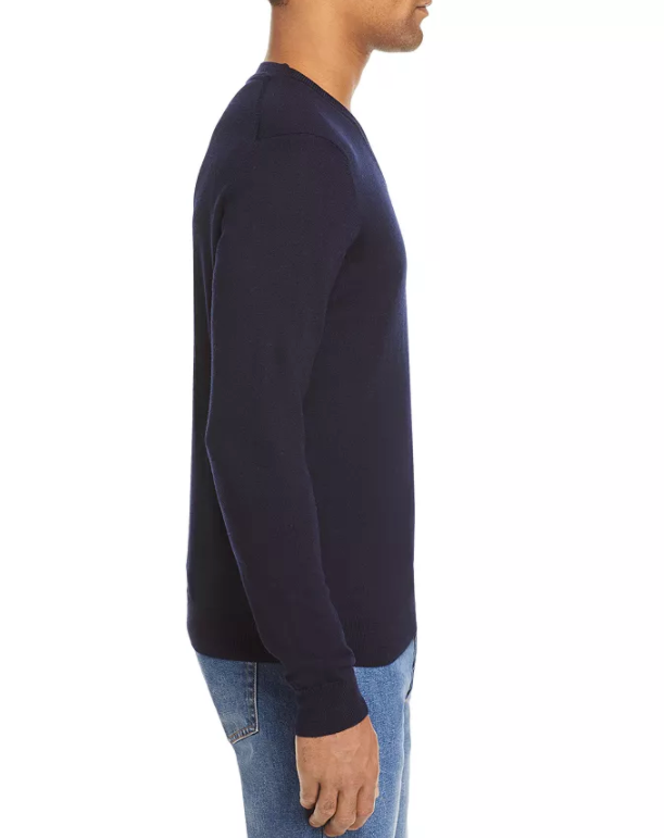 The men's store V-neck Merino Wool sweater