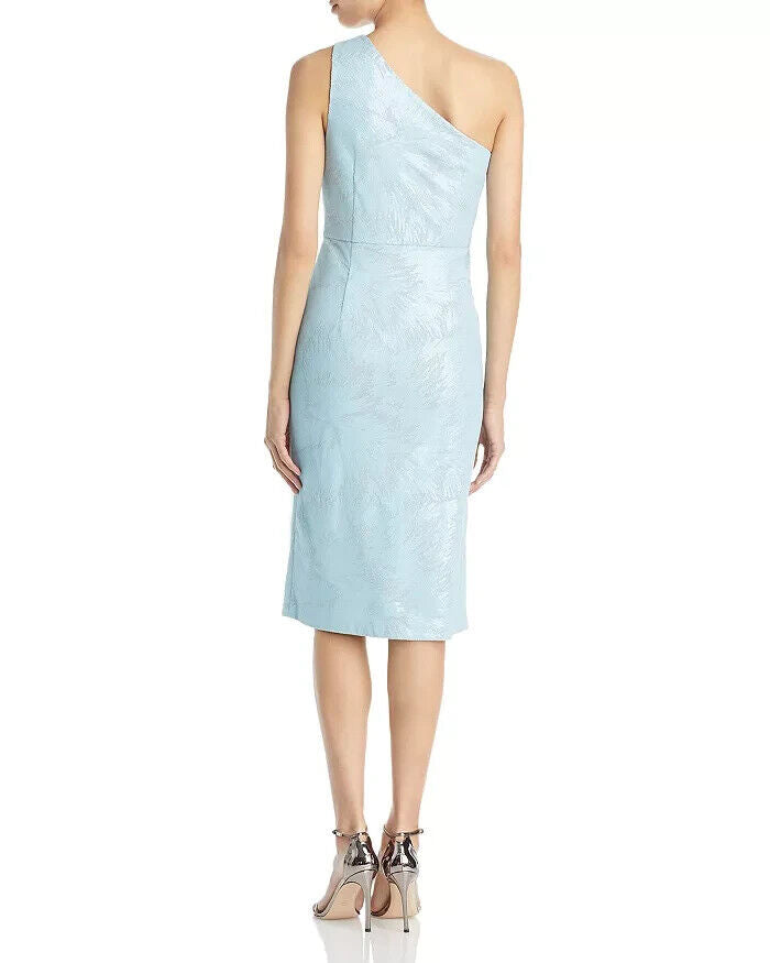 Aidan Mattox Sequin Mesh Cocktail Dress