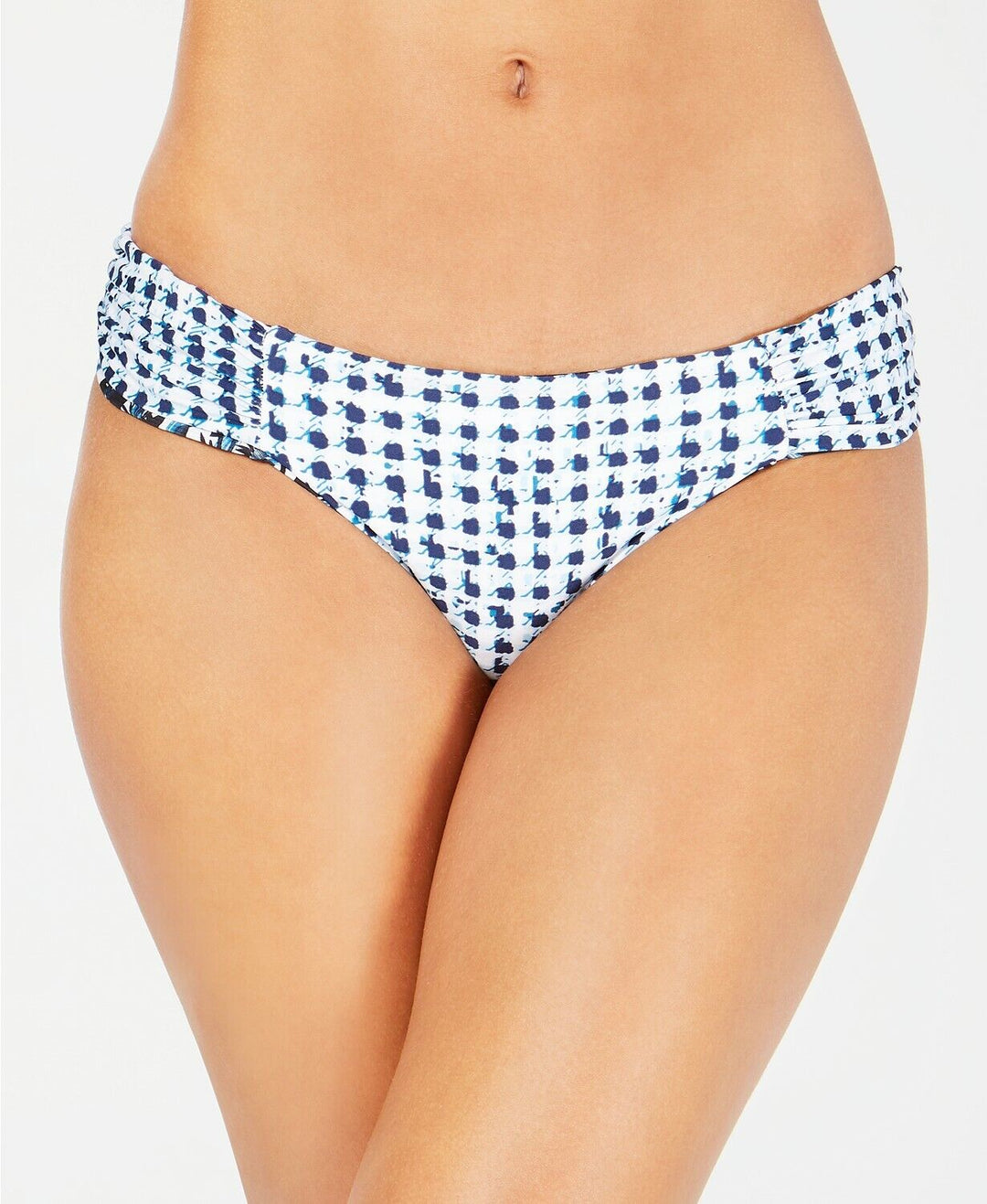 Braguita de bikini fruncida reversible On the Grid de Lucky Brand $60 Talla M # 30D 92 NUEVO