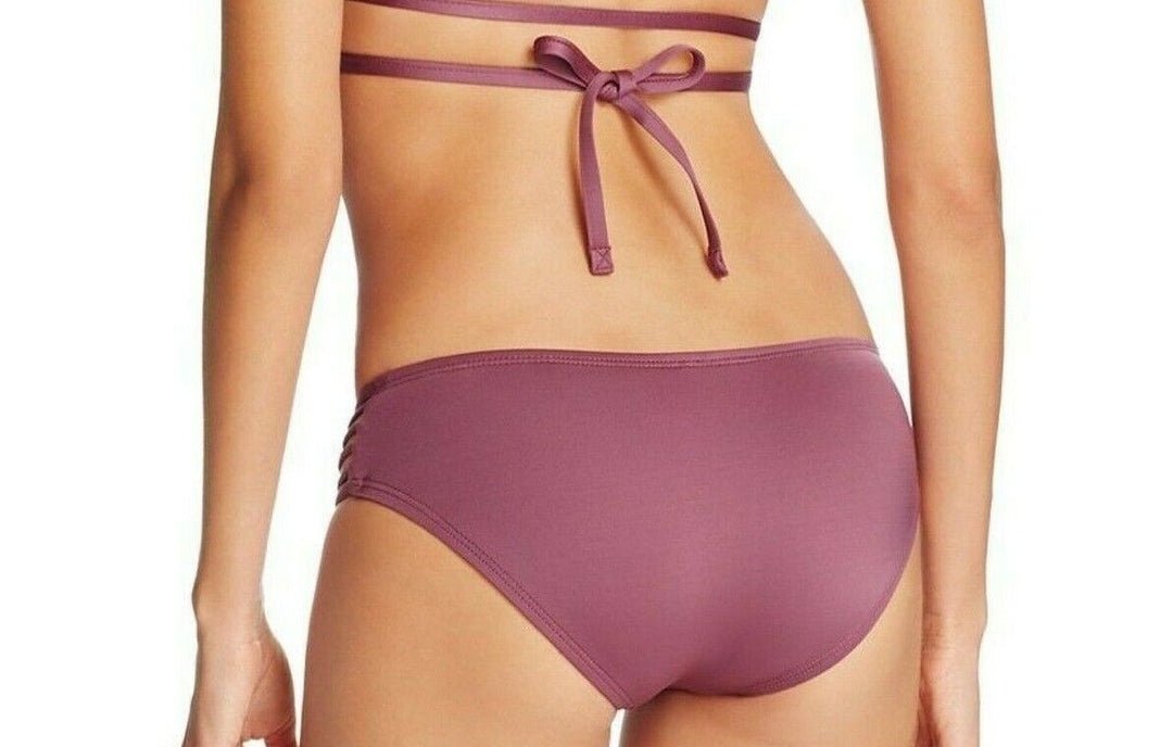 Parte inferior de bikini con trenza Jaydah de vitamina A MSRP $ 108 Talla 8/M # U6 422 NUEVO