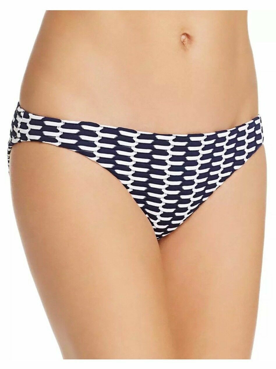 Shoshanna Tort Stripe Bikini Bottom MSRP $96 Size M # UB6 196 NEW