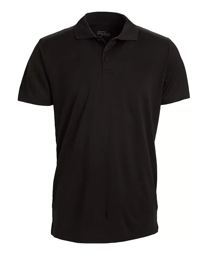 GALAXY BY HARVIC Dry-Fit Moisture-Wicking Polo Shirt $32 Size 3XL # 5C 2335 NEW