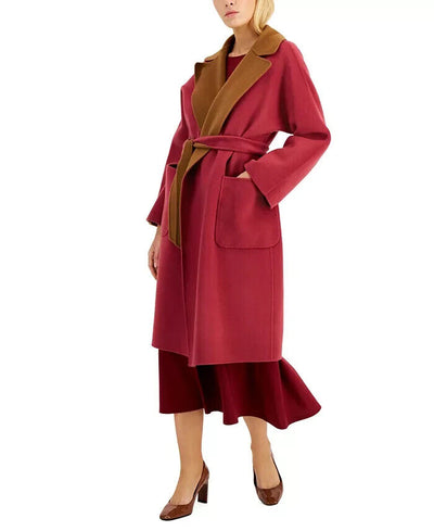 Weekend Max Mara Reversible Wool Coat MSRP $950 Size 12 # 10A 2049 NEW