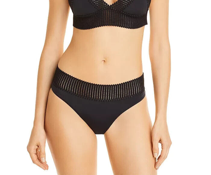 Braguitas de bikini con cintura de malla Peixoto Carine MSRP $ 68 Talla XL # U11 326 NUEVO