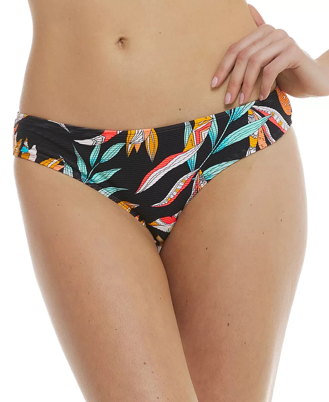 Body Glove Juniors Tropical Surf Rider Bikini Bottom $58 Talla M # U3 522 NUEVO