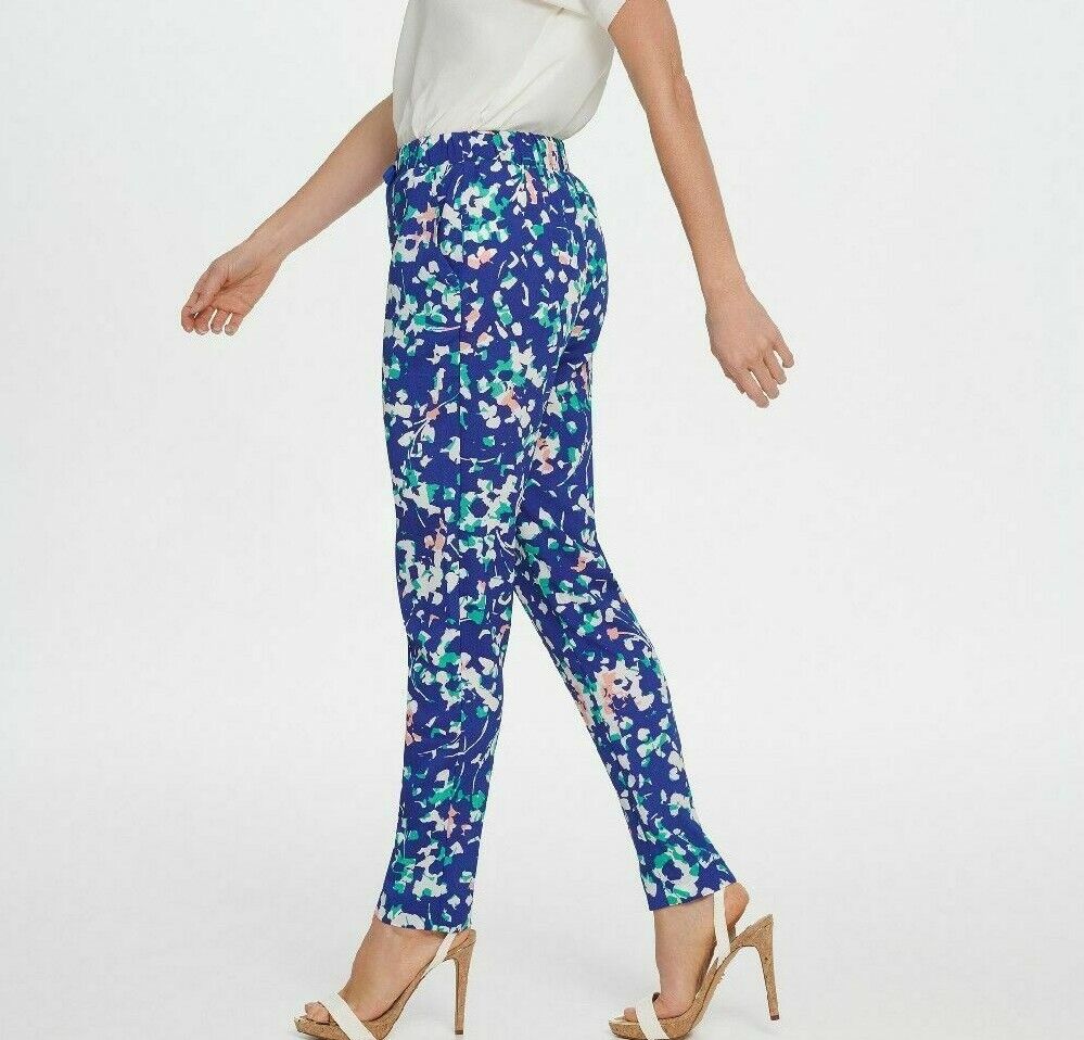 Dkny Printed Straight-Leg Pants