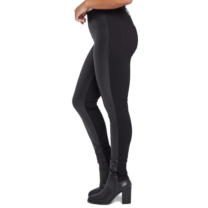 Seven7 Leather Front Ponte Back Leggings