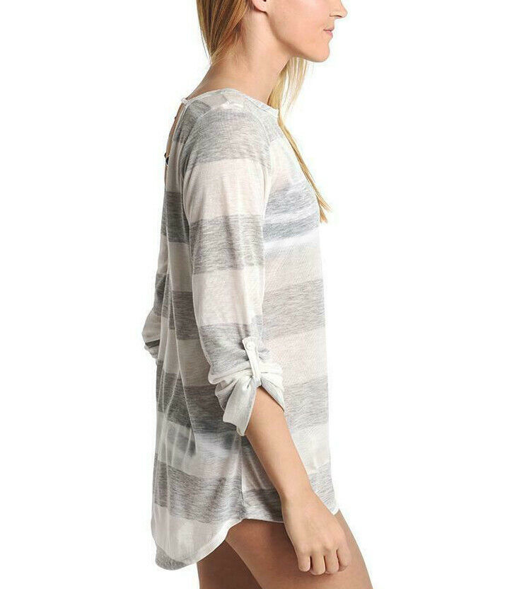 Splendid Homespun Stripe Tunic Swim Cover Up