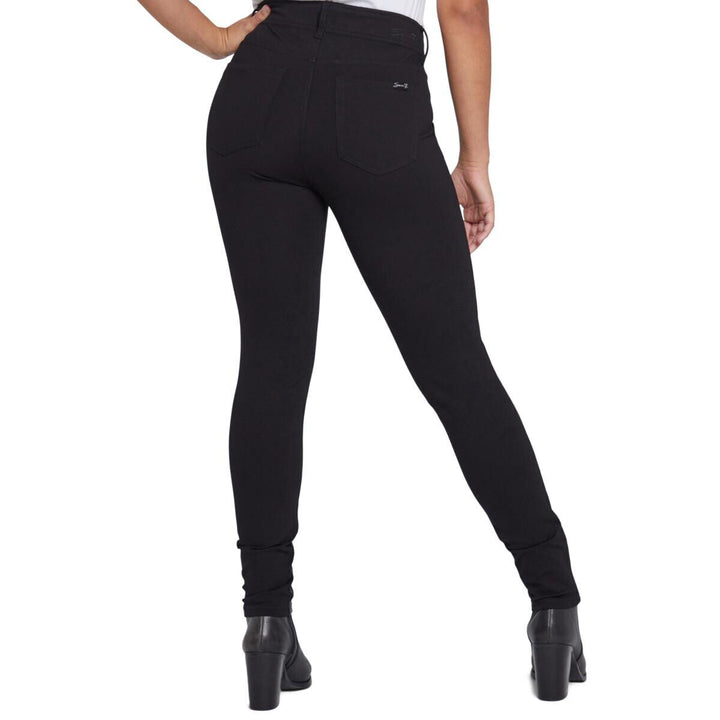 Seven7 Leather Front Ponte Back Leggings