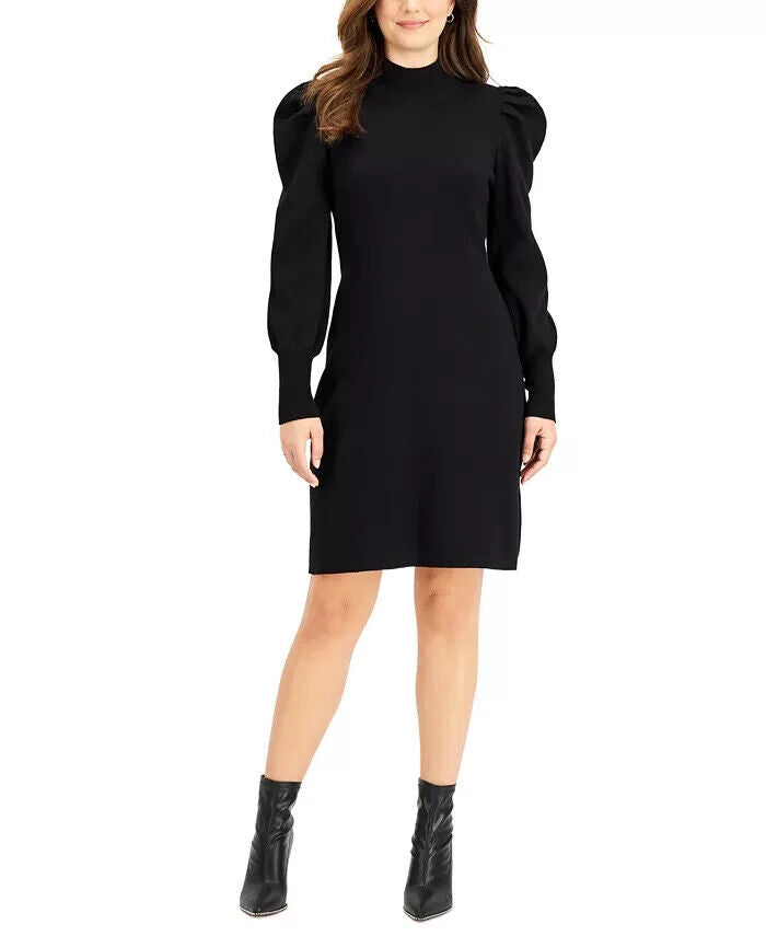 Taylor Mock-Neck Sweater Dress MSRP $99 Size M # 10A 2000 NEW