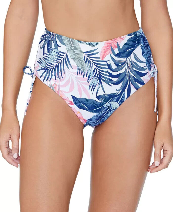 RAISINS Juniors' Not So Bora Bora Printed Bikini Bottom $40 Size M # U10 355 NEW