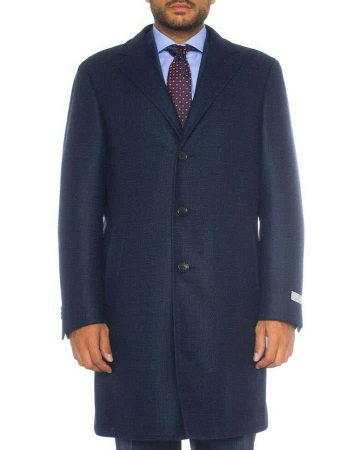 Canali Men's 3 Buttons Wool Coat MSRP $1895 Size 56R # 7B 1590 NEW