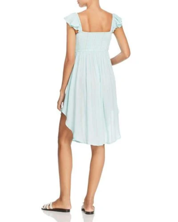 PilyQ Azura Pamela Dress Swim Cover-Up MSRP $144 Talla XS/S # 2U 294 NUEVO