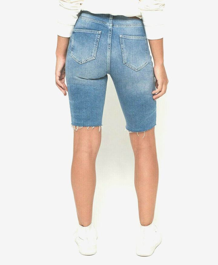 Superdry Kari Longline Denim Shorts