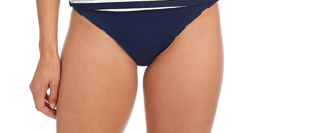 Parte inferior de bikini reversible La Blanca Capri MSRP $ 63 Tamaño 12 # U10 366 NUEVO