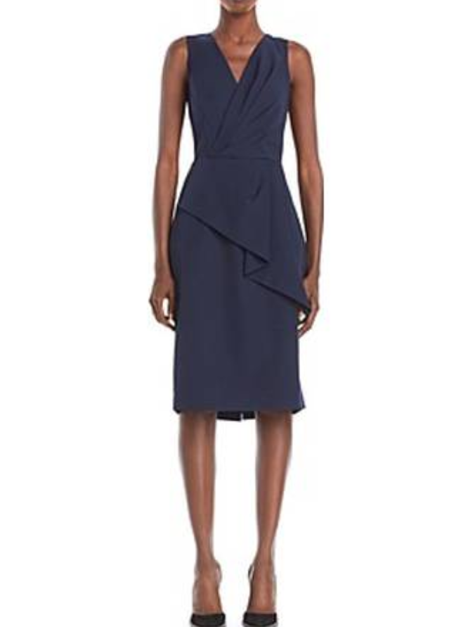 Eliza J Peplum Sheath Dress MSRP $148 Size 2 # 14A 1127 NEW 