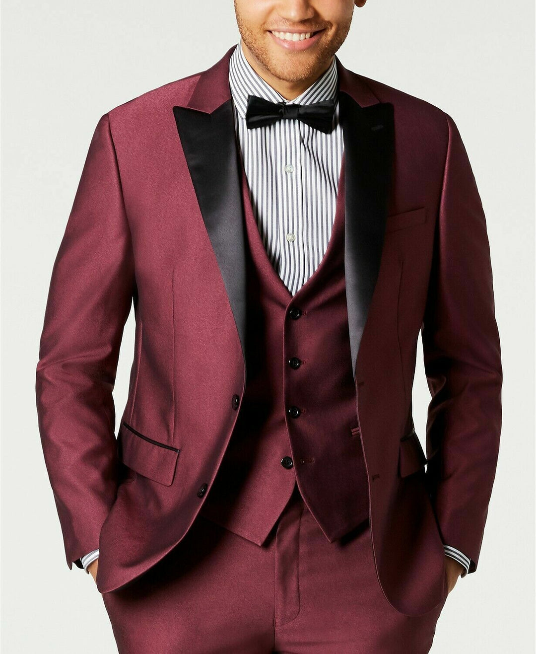 Bryan Michaels Slim Fit 2 Piece Tuxedo Set