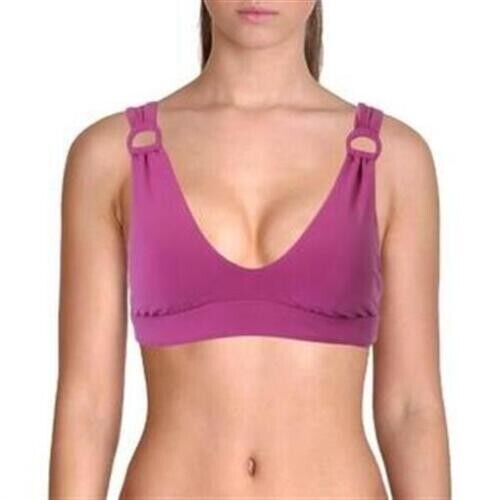 Robin Piccone Kate Scoop Neck Bikini Top MSRP $118 Size S # U10 286 NEW