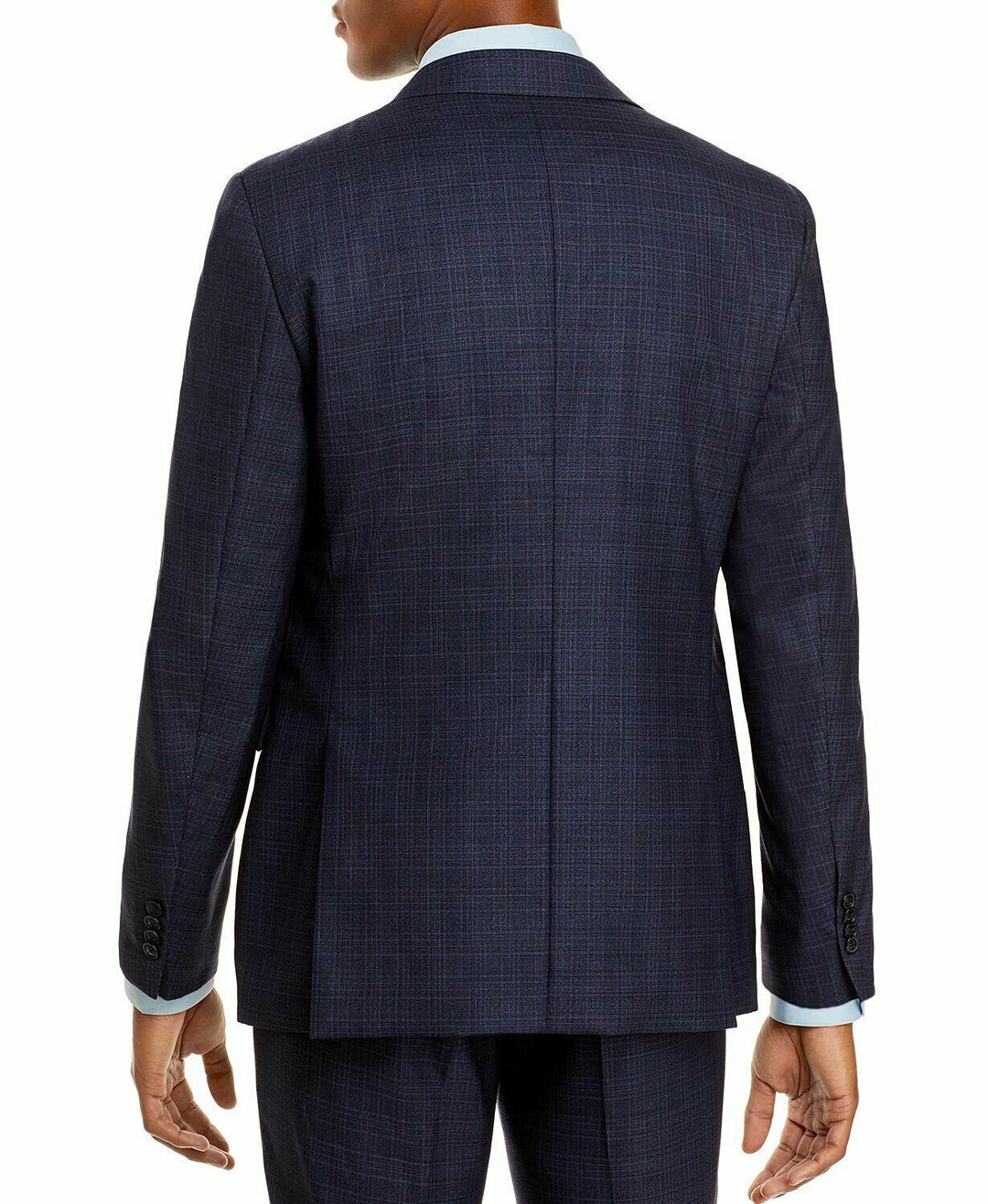 John Varvatos Bleecker Tonal Plaid Suit Jacket