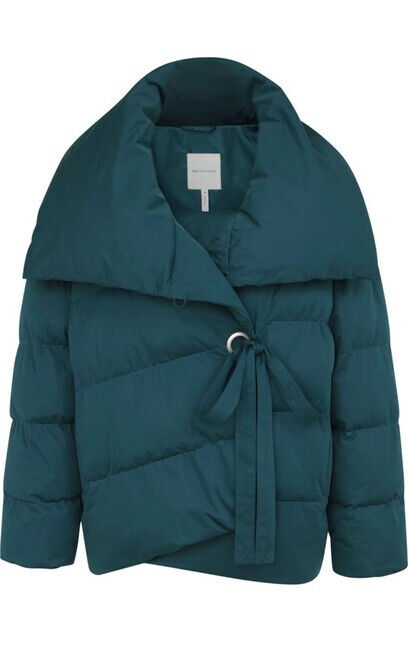 Avec Les Filles Wrap Puffer Coat