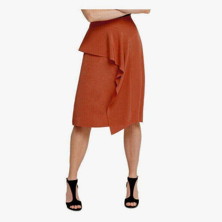 DKNY Ruffled Skirt MSRP $79 Size 8 # 6C 1510 NEW