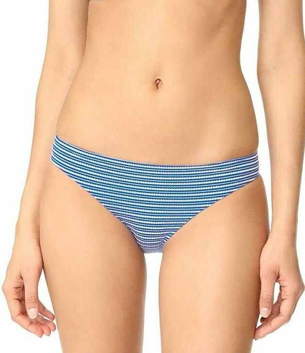 Shoshanna Striped Ring Bikini Bottom MSRP $95 Size S # U7 348 NEW