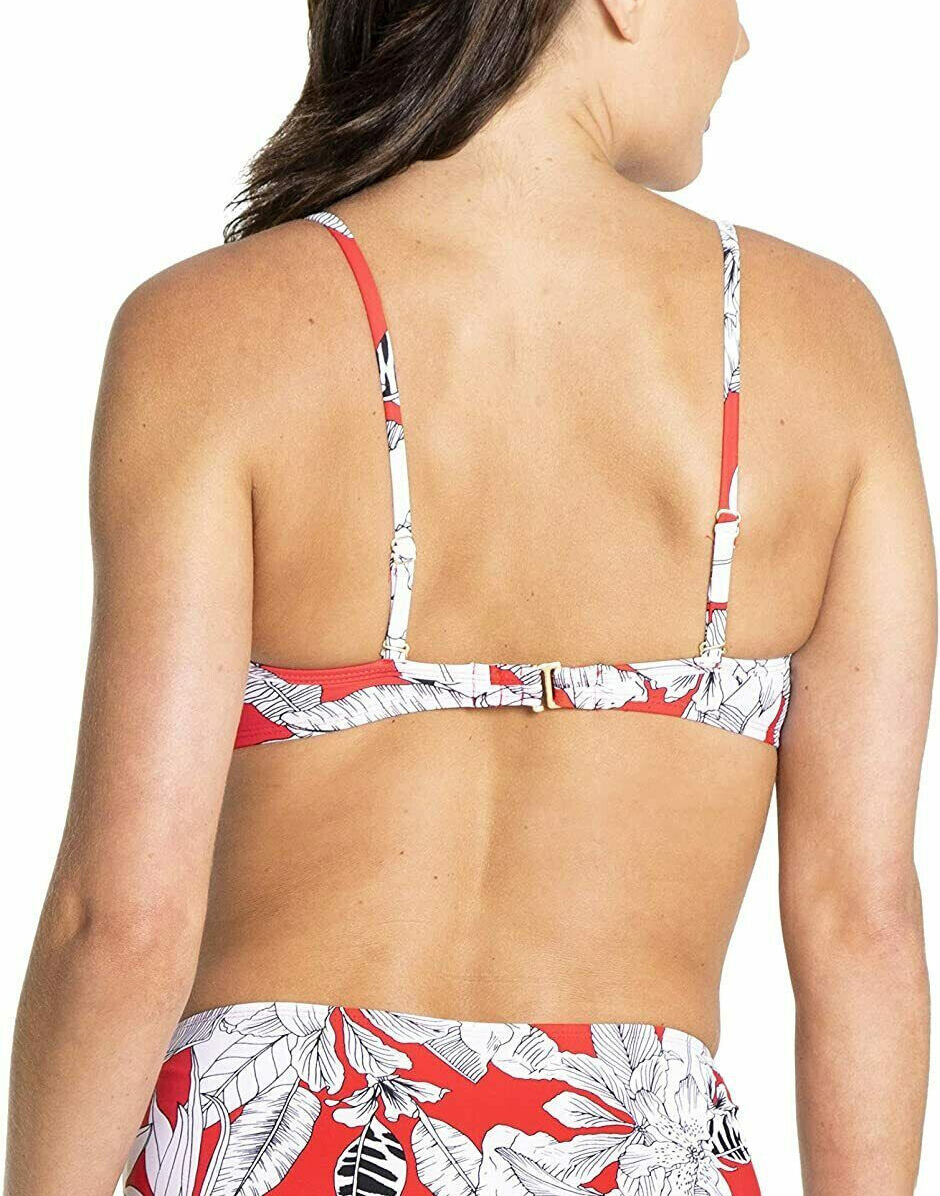 Rachel Roy Island Getaway Ruffle Bandeau Bikini Top