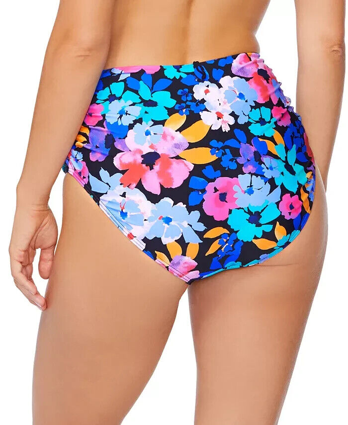 Braguitas de bikini de cintura alta Island Escape Cabana $29.99 Talla 6 # U3 511 NUEVO