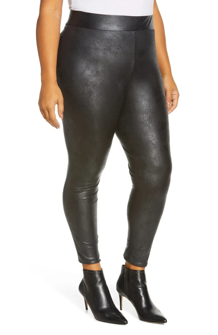 Vince Camuto Plus Size Faux-Leather Ponte Leggings $89 Size 2X # 19A 703 NEW