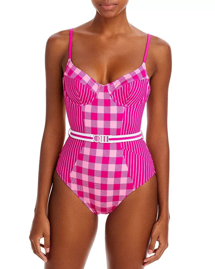 Solid & Striped The Spencer One Piece Swimsuit MSRP $188 Size L # UB8 438 NEW