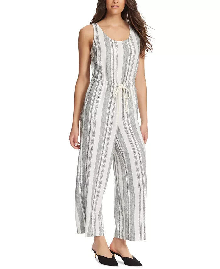 ELLA MOSS Striped Crossback Jumpsuit MSRP $129 Size 28 # 7B 1600 NEW