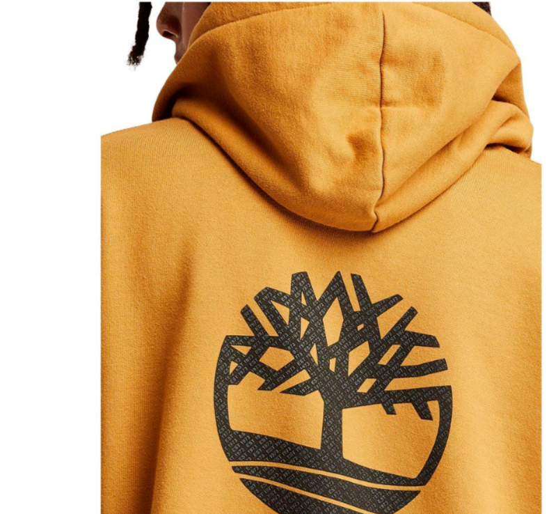 Timberland Logo-Back Hoodie MSRP $ 74 Tamaño XS # 6A 1609 NUEVO