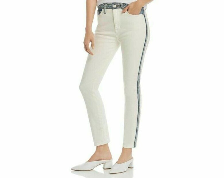 Joie Gracelyn Mixed-Wash Straight Jeans MSRP $278 Size 27 # 19A 467 NEW