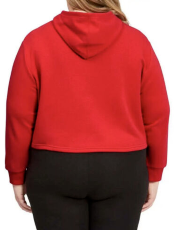 Puma Plus Size Amplified Cropped Hoodie