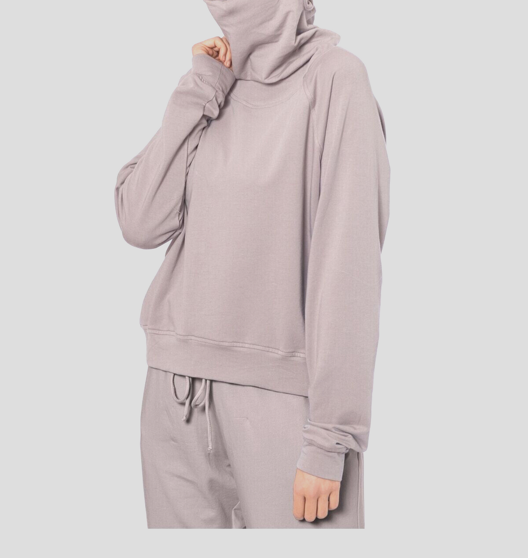 Bam by Betsy & Adam Hoodie with Removable Mask $75 Size M # 5B 1811 NEW