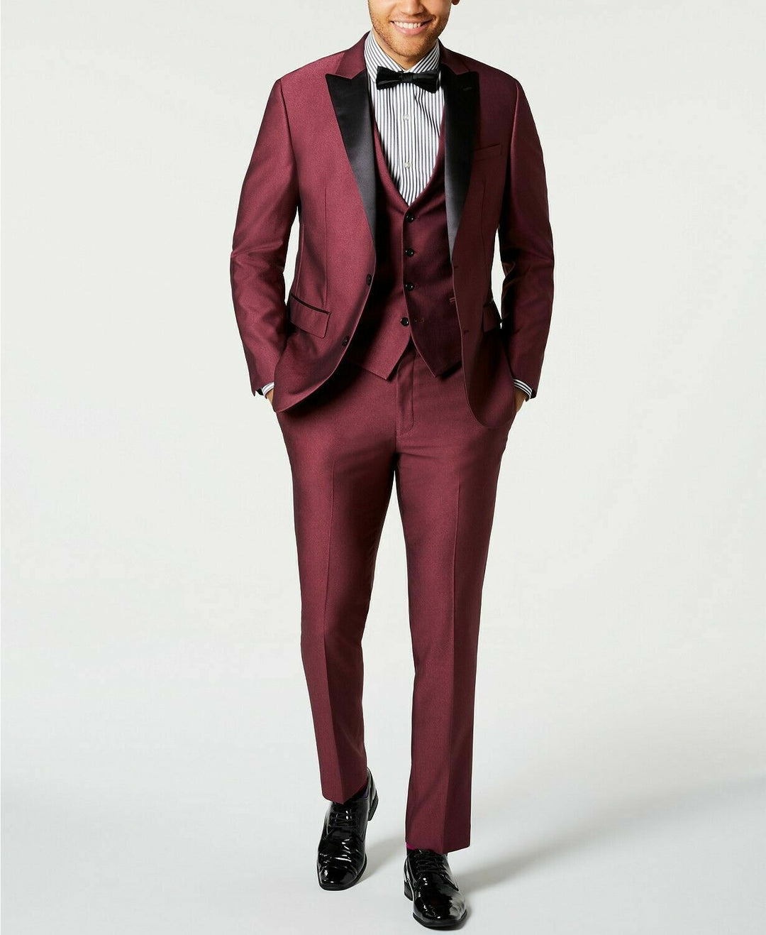 Bryan Michaels Slim Fit 2 Piece Tuxedo Set