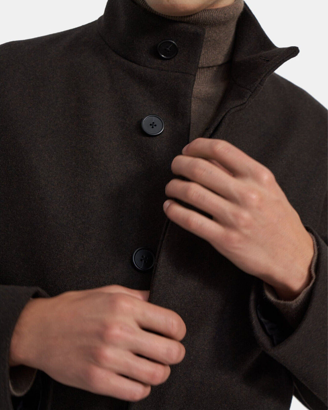 Theory Belvin Wool Topcoat