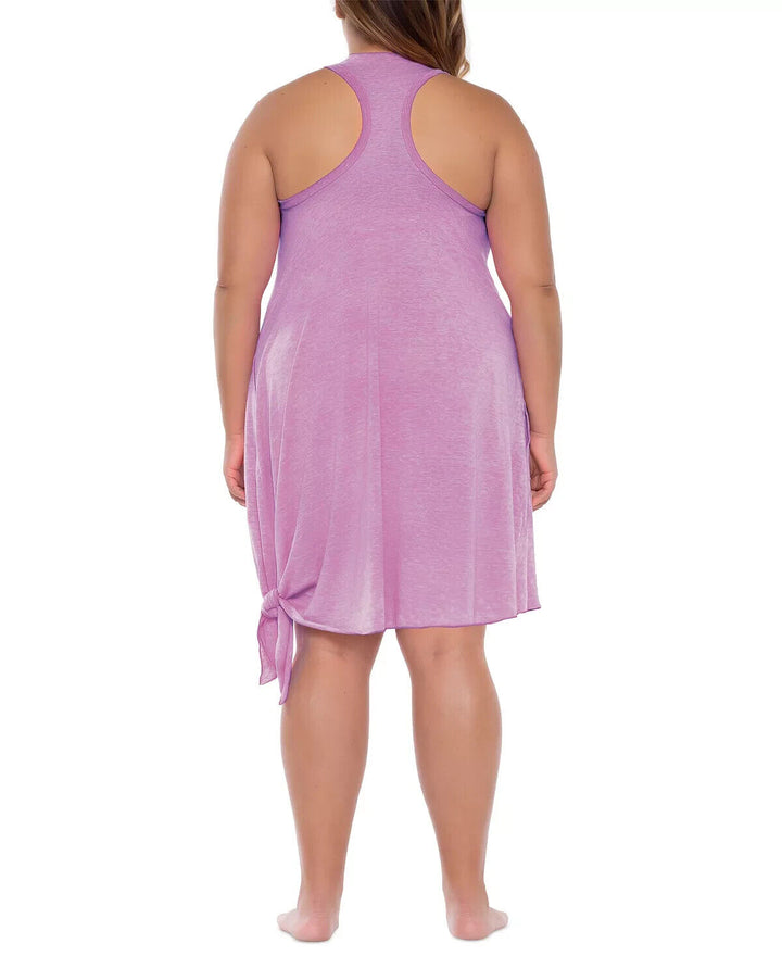 Becca ETC Vestido de playa con tiras dobles de talla grande $68 Talla 0X(14-16) # 1B 1466 NUEVO