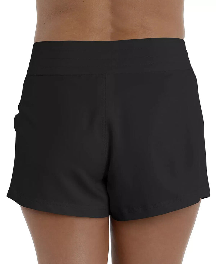 La Blanca Shorts de playa con cordón MSRP $56 Talla L # U2 468/L NUEVO