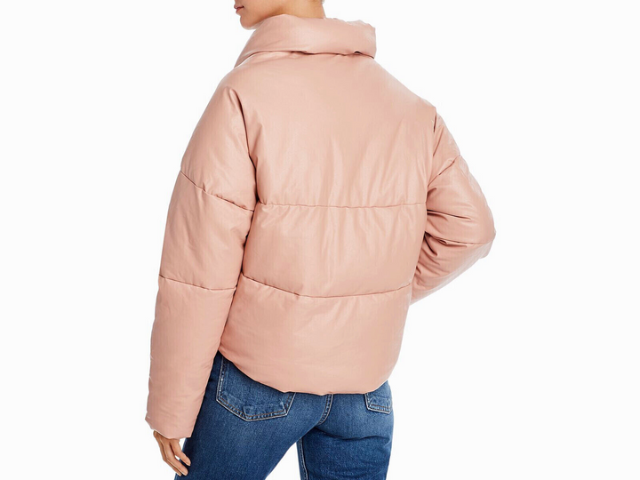 Apparis Camila Quilted Faux-Leather Puffer Jacket