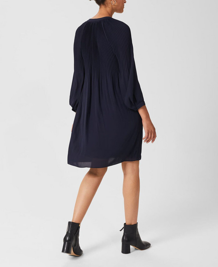 HOBBS LONDON Emilia Pleated Shift Dress