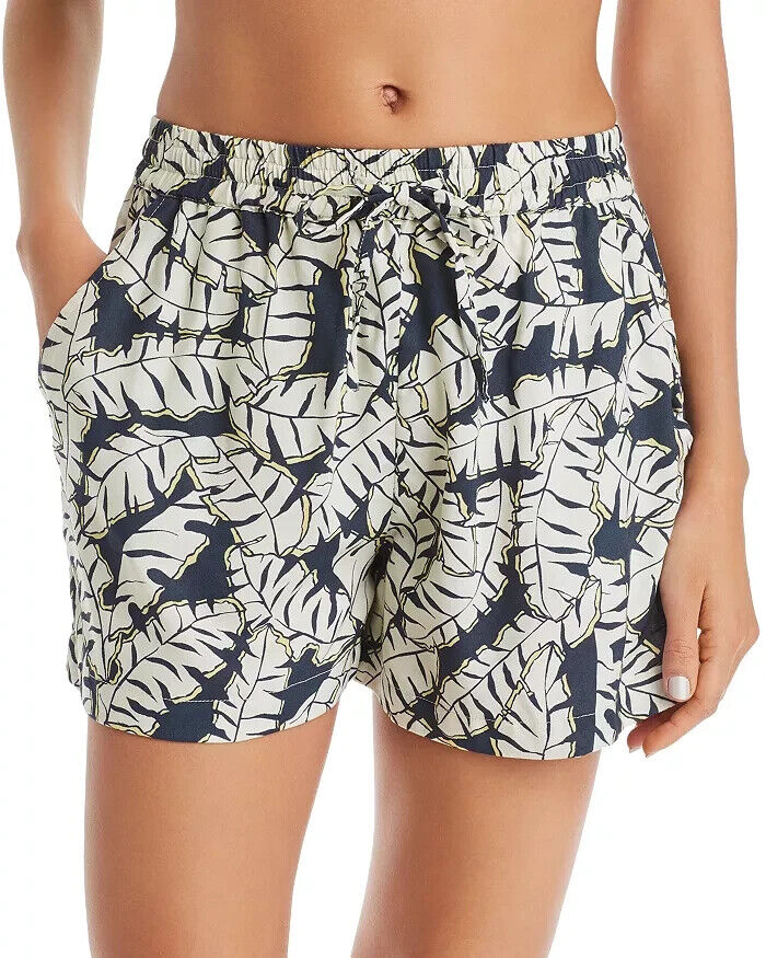 Onia Aileen Swim Cover-Up Shorts MSRP $145 Size L # UB6 303 New