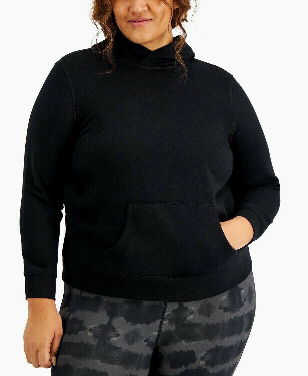 ID Ideology Plus Size Pullover Hoodie MSRP $34.50 Size 1X # 5D 2232 NEW