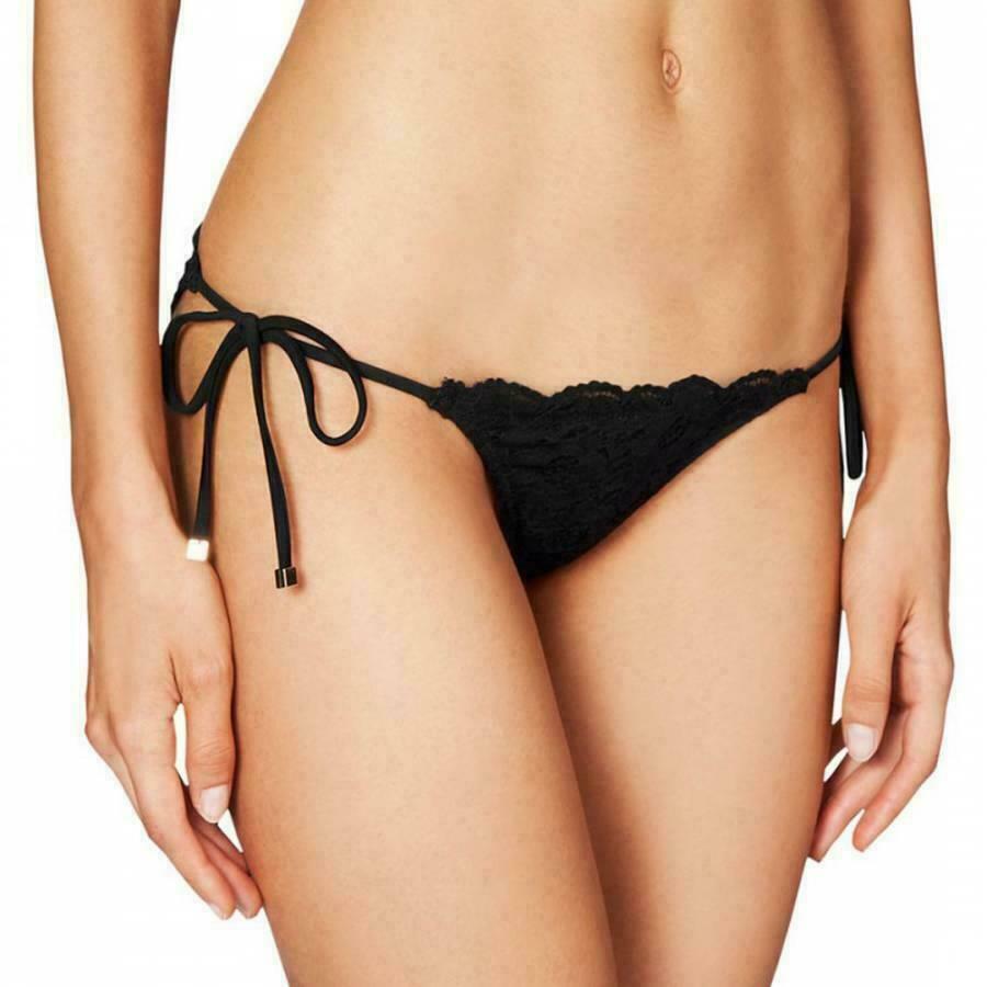 Heidi Klum Jetset Dreamer Side Tie Bikini Bottom MSRP $80 Size 4 # 30C 195 NEW