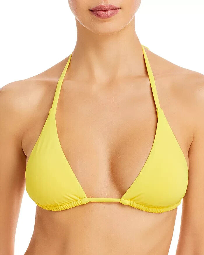 AQUA Swim Triangle Bikini Top MSRP $48 Size S # U2 439 NEW