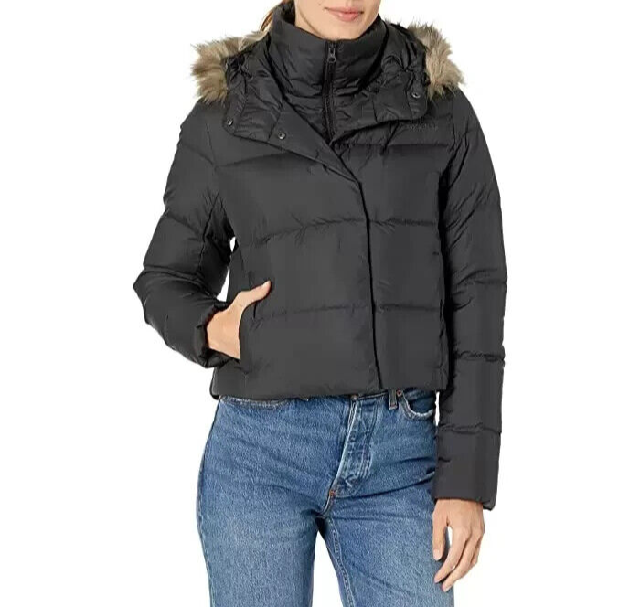 The North Face� New Dealio Hooded Faux Fur Trim Jacket $250 Size XS # 4C 579 NEW