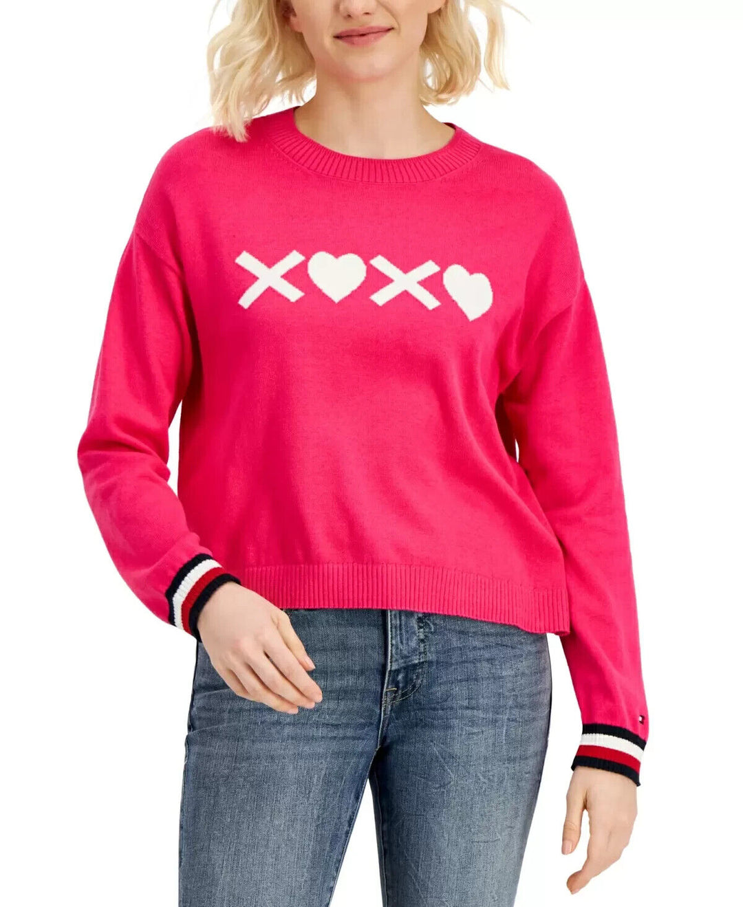 Tommy Hilfiger XOXO Sweater MSRP $69 Size L # 4B 428 NEW