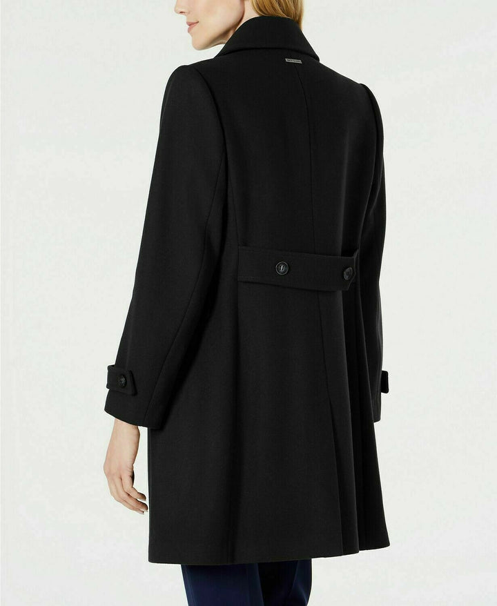 Vince Camuto Petite Single-Breasted Walker Coat