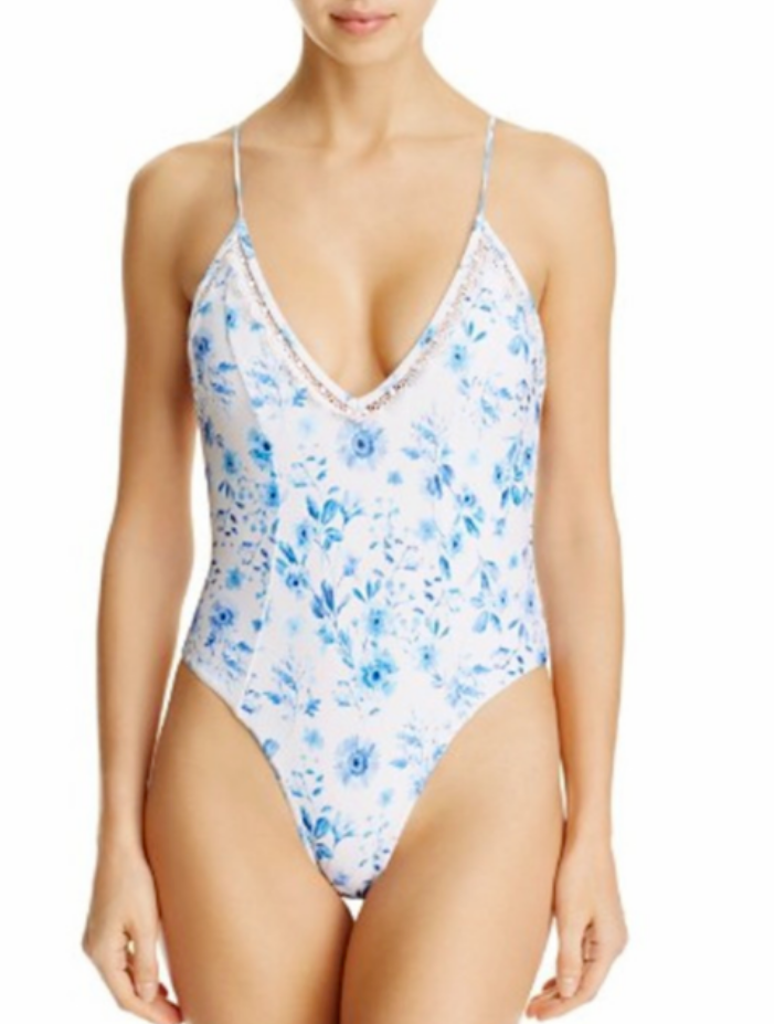 Tularosa Beckette One Piece Swimsuit MSRP $138 Size M # UB9 293 NEW